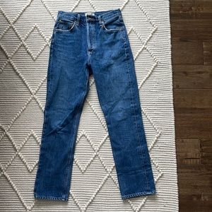Agolde Riley Jeans in Air Blue